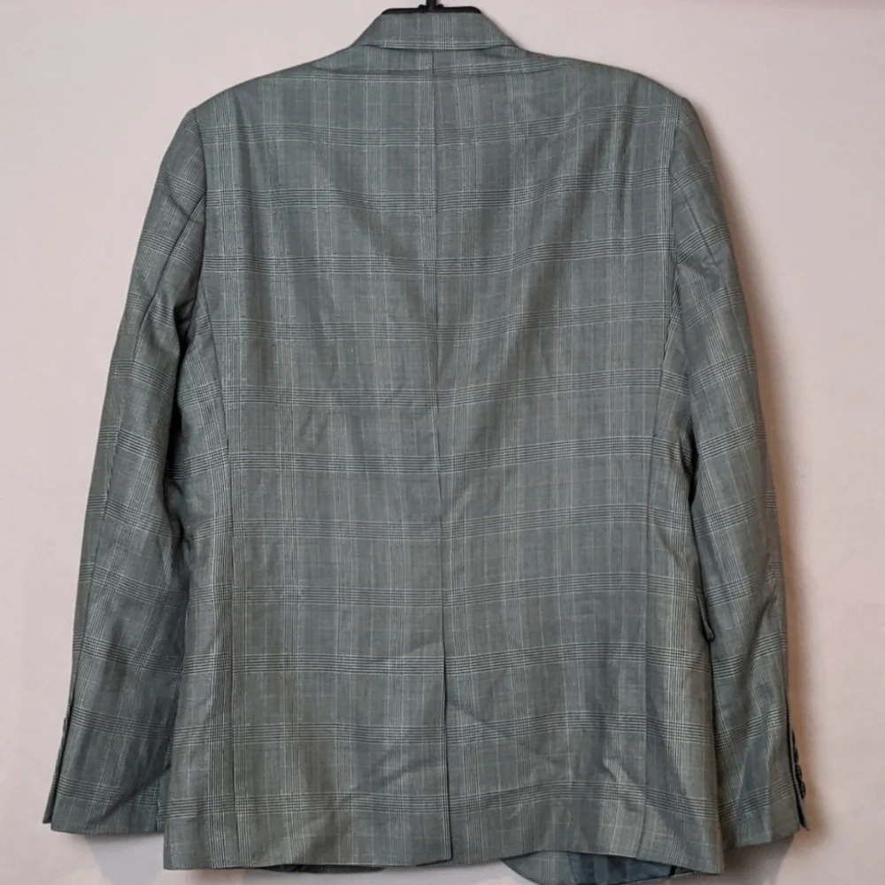 Boohoo Man Gray Skinny Fit Suit Jacket size 40